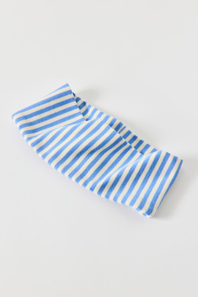 Evie Striped Headwrap Wide Headband #1