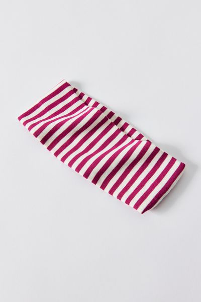 Evie Striped Headwrap Wide Headband