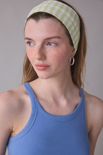 Evie Striped Headwrap Wide Headband