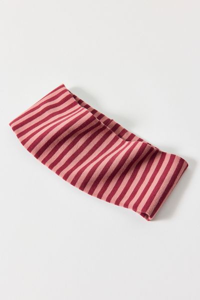 Evie Striped Headwrap Wide Headband