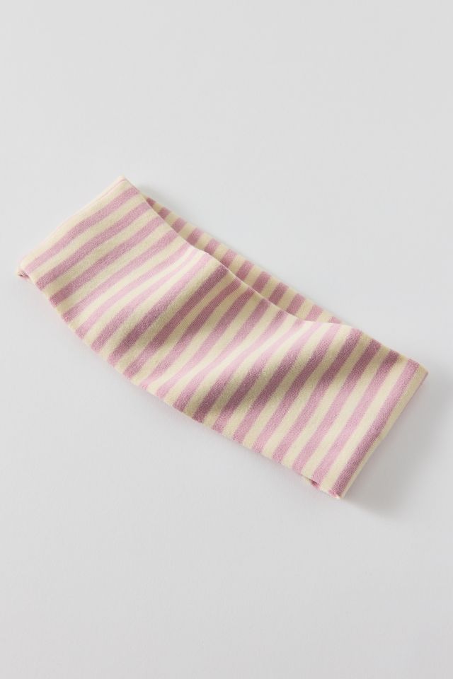 Evie Striped Headwrap Wide Headband #1