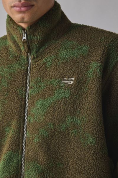 New Balance Printed Hi-Pile Fleece Jacket