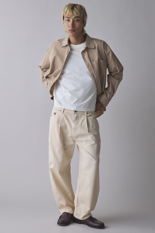 BDG Twill 5-Pocket Pleated Dad Chino #2
