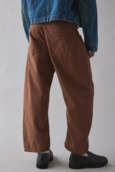 BDG Twill 5-Pocket Pleated Dad Chino