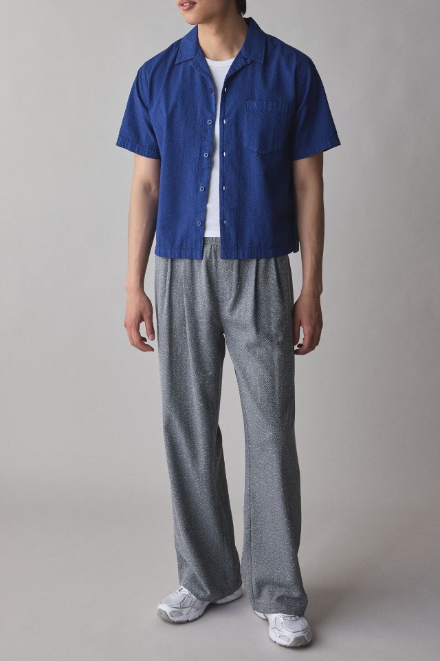Standard Cloth Liam Textured Seersucker Shirt