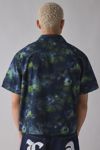 BDG Floral Washed Cotton Short Sleeve Shirt