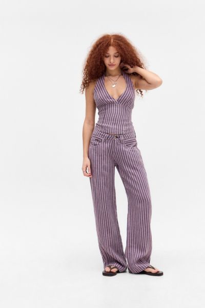 BDG Kayla Stripe Linen Trouser