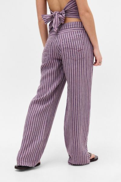 BDG Kayla Stripe Linen Trouser