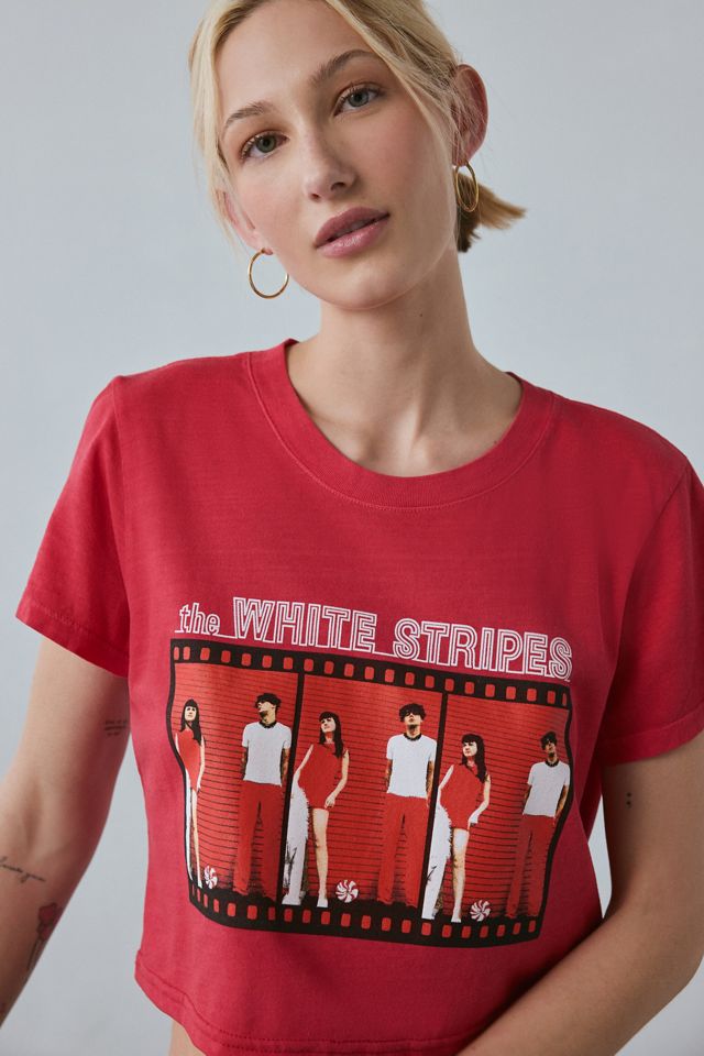 The White Stripes Graphic Baby Tee | Urban Outfitters