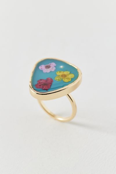 Pressed Flower Ring
