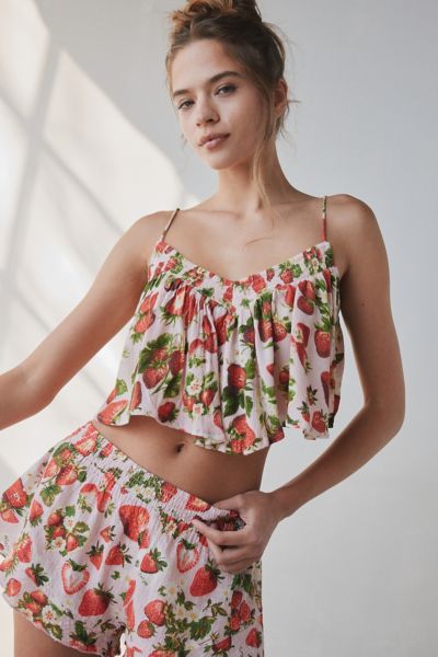 Out From Under Seaside Bow-Strap Babydoll Cami
