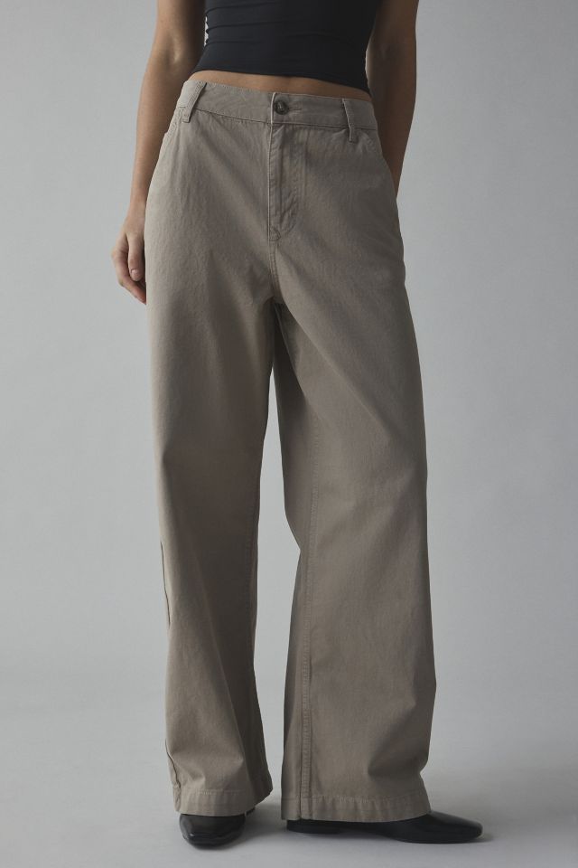 【しあわせ】 CHINO BAGGY TROUSERS S BDG Jaya Chino Baggy Boyfriend Pant | Urban Outfitters