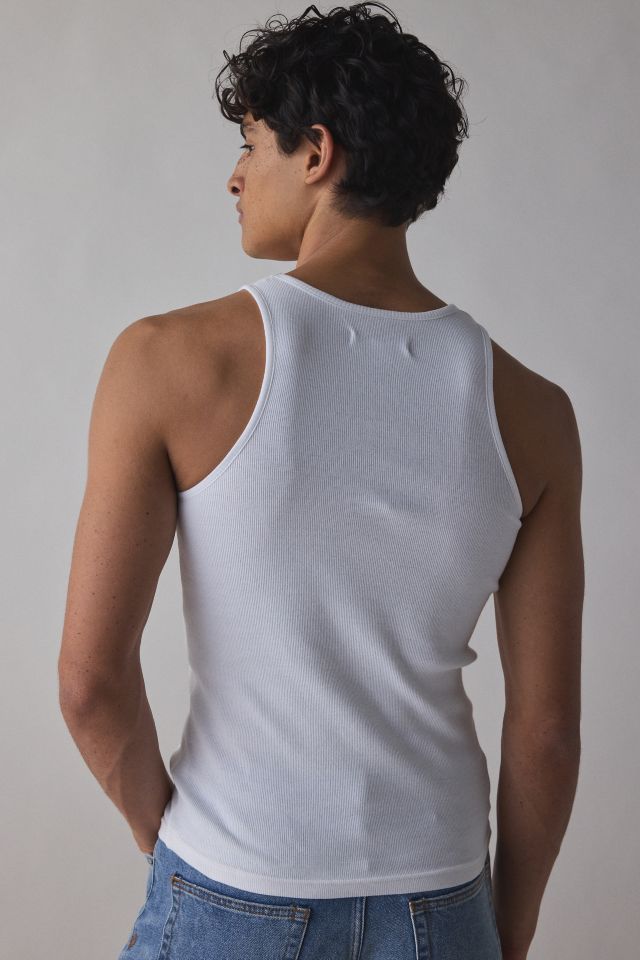 UO Shrunken Fit Ribbed Tank Top #1