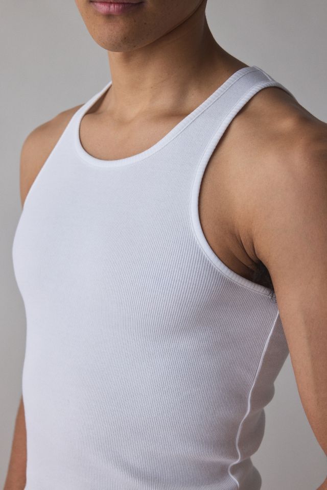 UO Shrunken Fit Ribbed Tank Top #3
