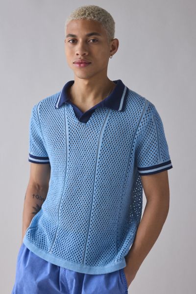 UO Mylo Short Sleeve Jersey Sweater Product Page