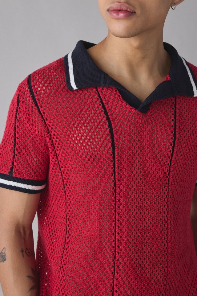 UO Mylo Short Sleeve Jersey Sweater