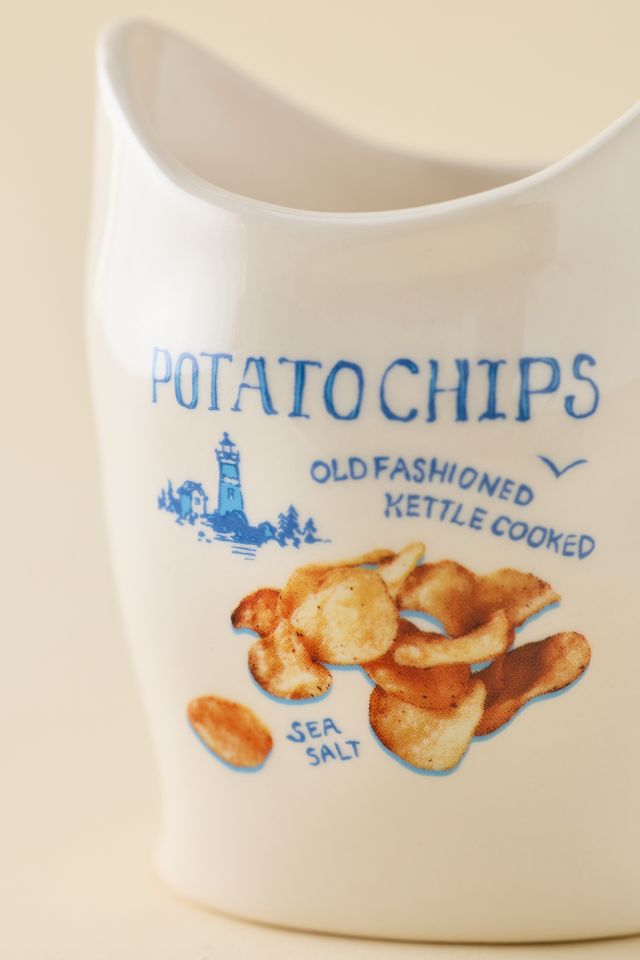 Chip Bag Ceramic Pencil Holder #2