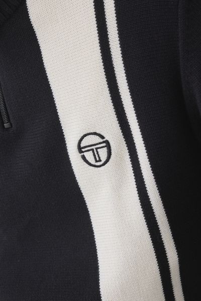 Sergio Tacchini Young Line Knit Polo Sweater