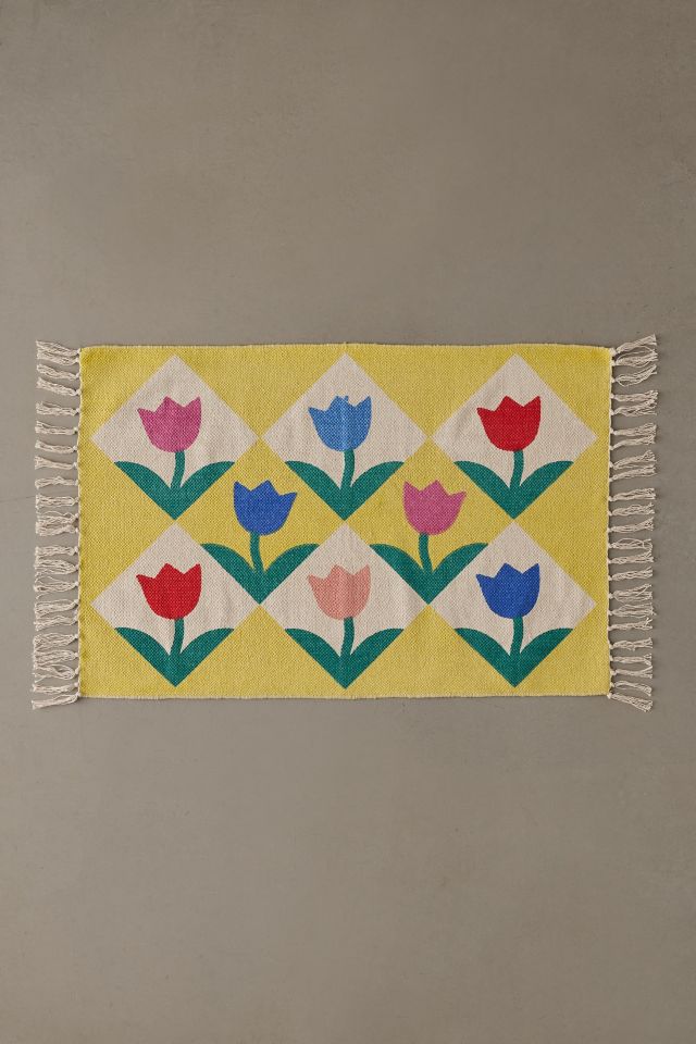 Renee Tulip Printed Rug #3