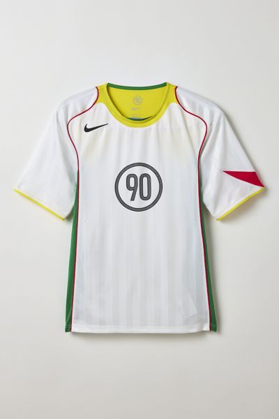 ウェア archive retro nike Brazil game shirt y2k Vintage Y2K Nike Brazil Yellow Green Soccer Jersey | Urban