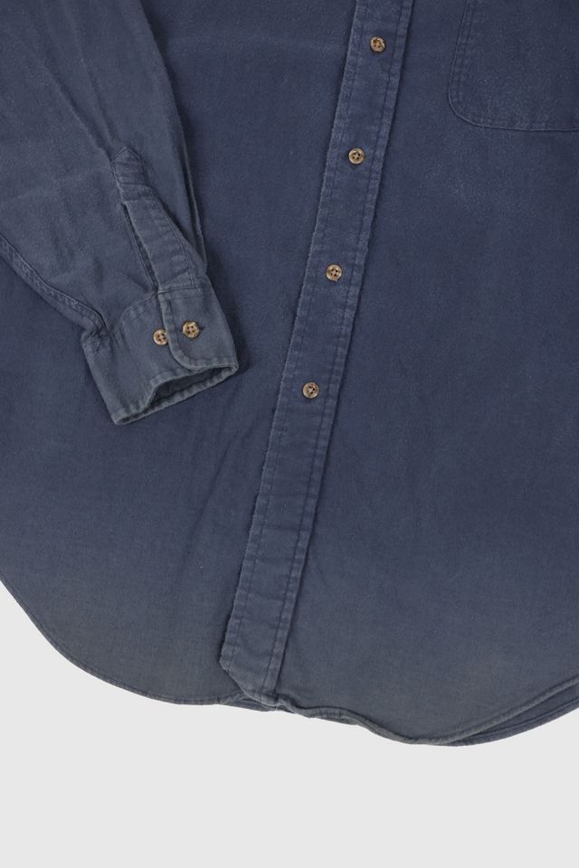 Classic Button-Down Denim Shirt  - Blue main image 1