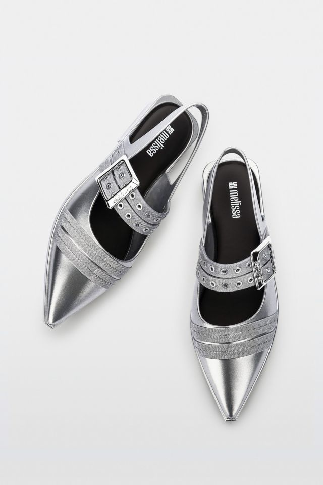 Melissa Ladylike Jelly Slingback Mule #1