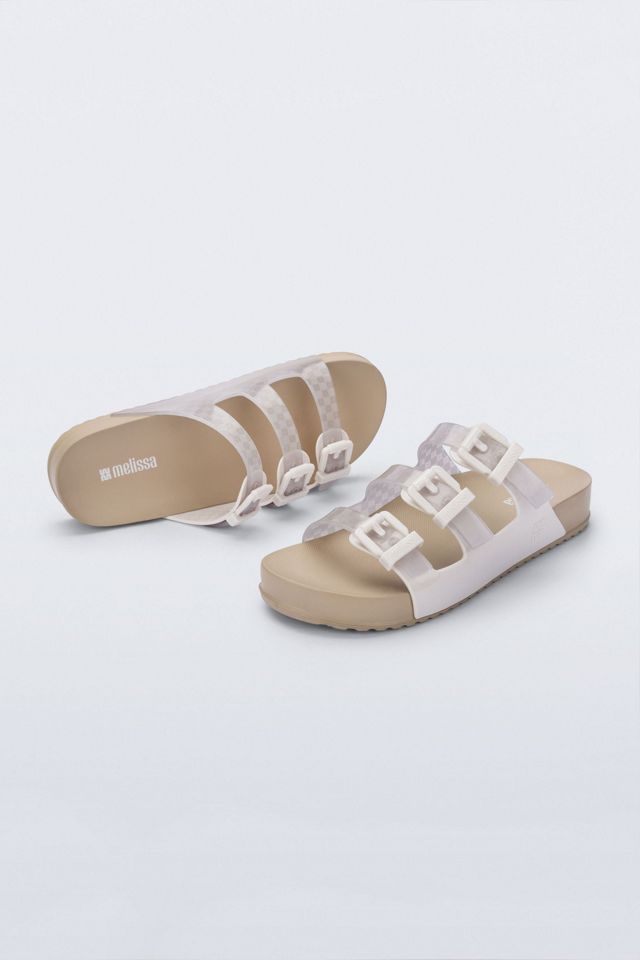 Melissa Cozy Stripes Jelly Slide Sandals #2