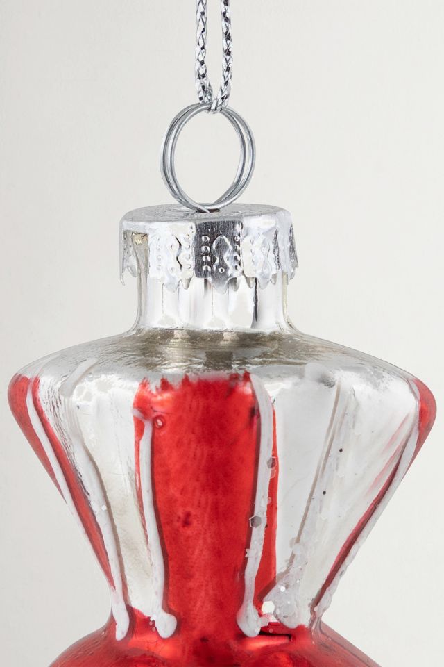Peppermint Candy Glass Ornament #4