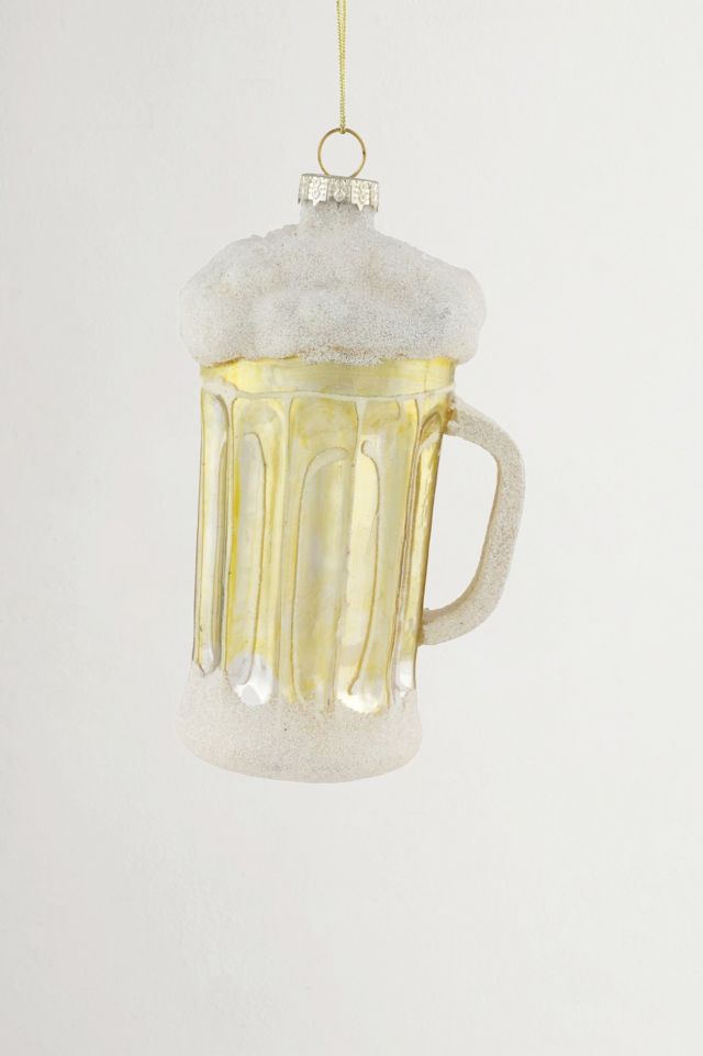 Frosty Beer Mug Glass Ornament #4