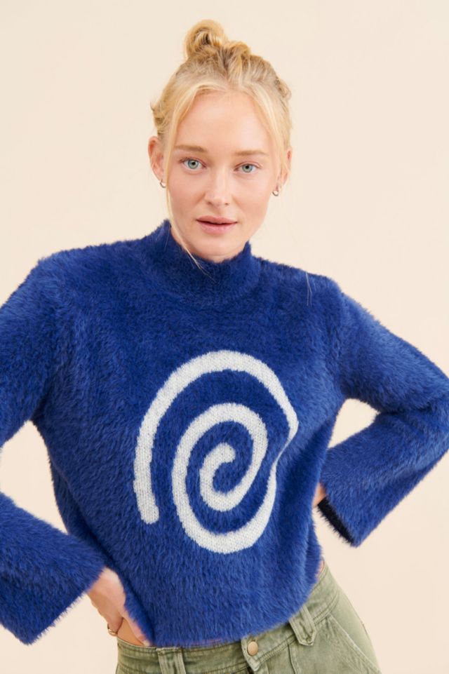 Lisa Says Gah Ebba Mock Neck Sweater | Urban Outfitters