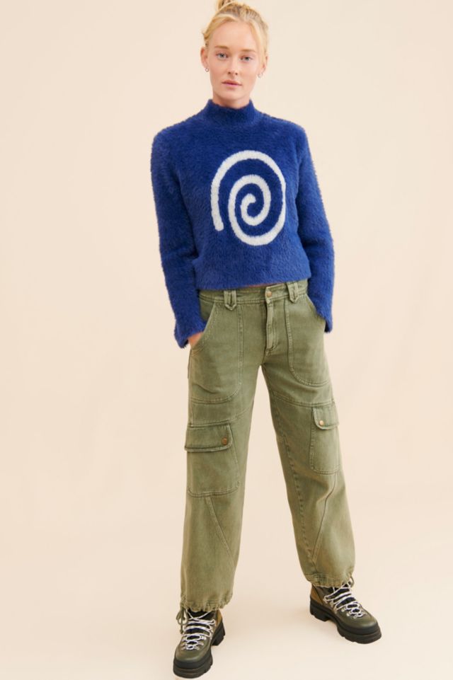 Lisa Says Gah Ebba Mock Neck Sweater #3