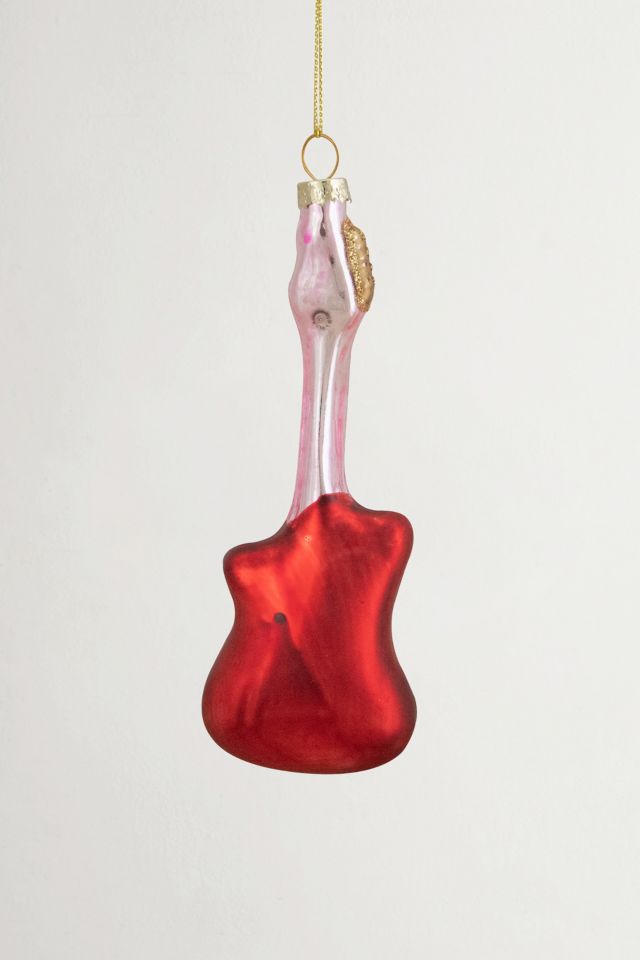 Bass Guitar Glass Ornament #4