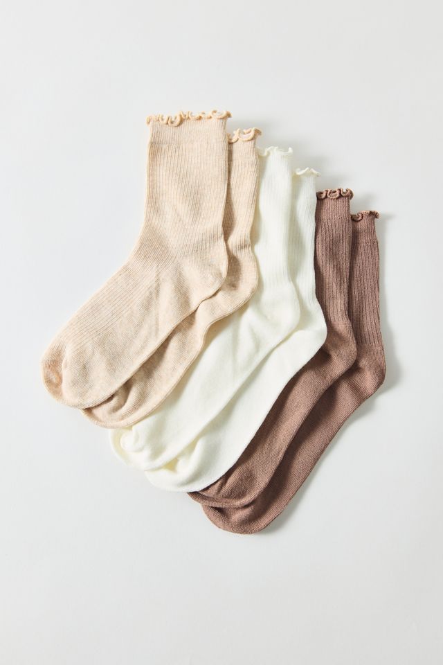 Paquet de 3 paires de chaussettes côtelées légères UO #1