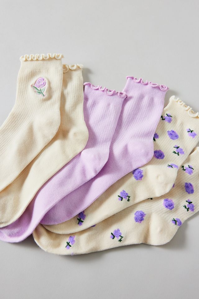UO Lightweight Crew Socks 3-Pack #1