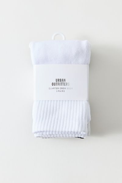 UO Quarter Crew Sock 3-Pack