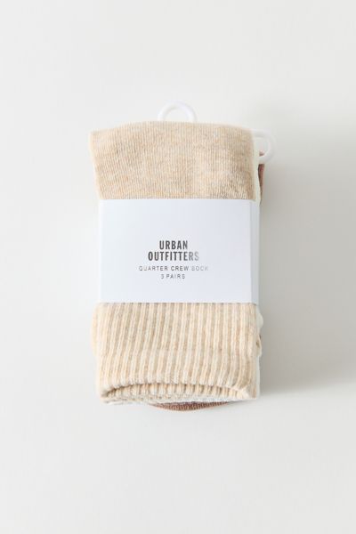 UO Quarter Crew Sock 3-Pack