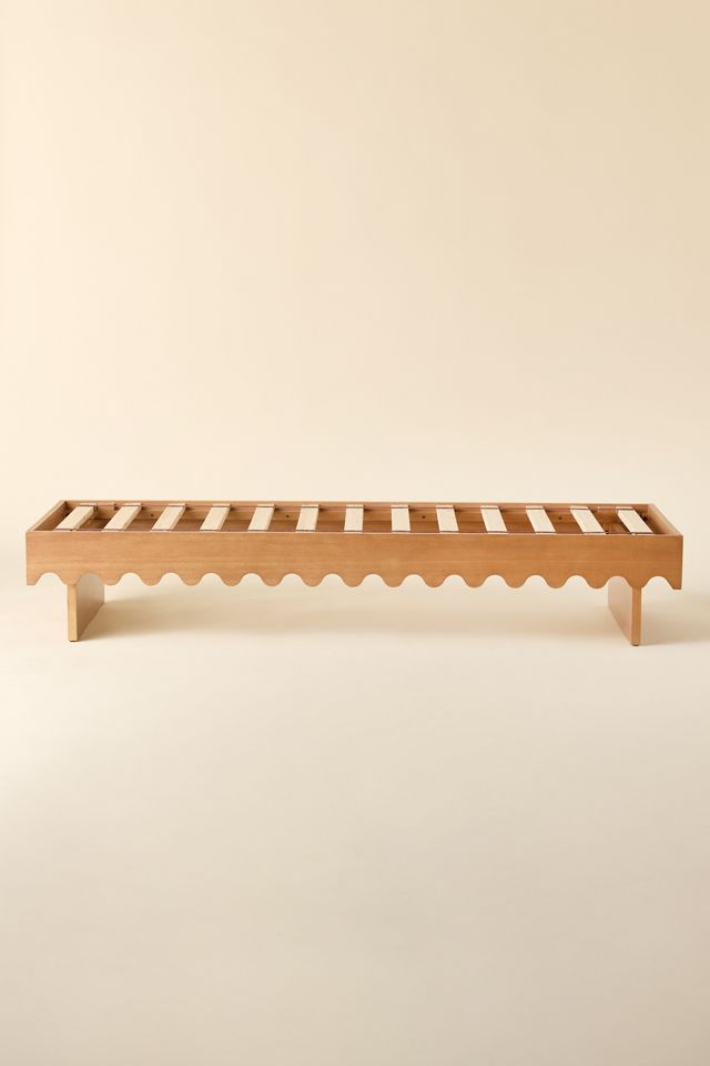 Roma Scalloped Wood Daybed #1