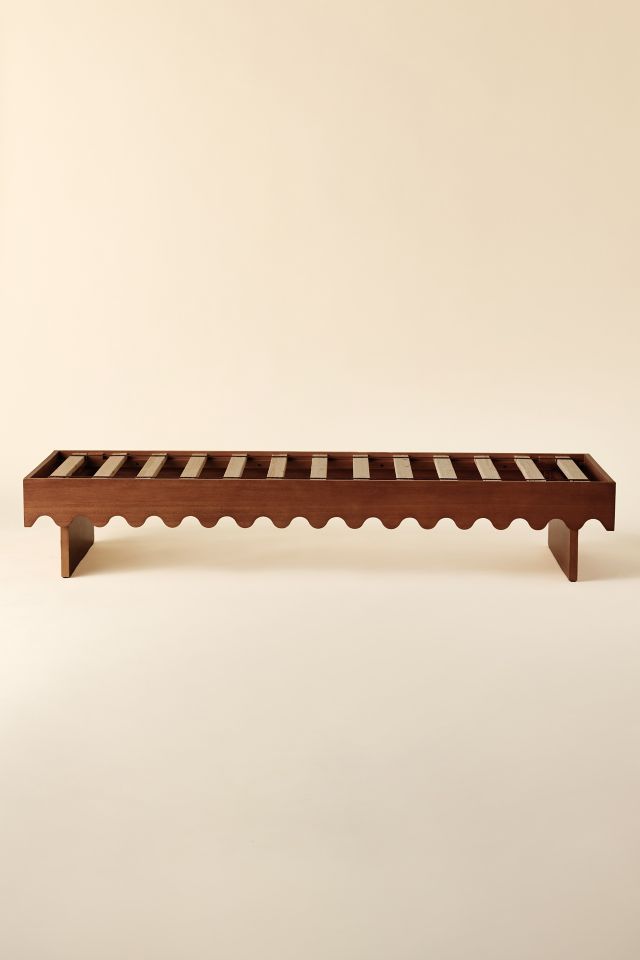 Roma Scalloped Wood Daybed #1