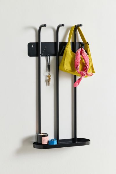 Ollie Metal Wall Storage Rack