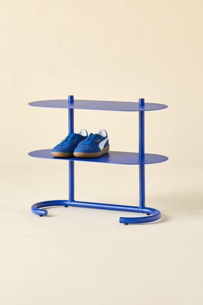 Ollie 4-Tier Iron Oval Storage Shelf