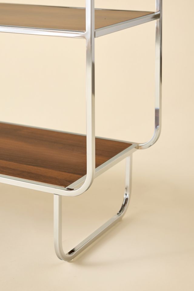 Alana Chrome 4-Tiered Bookshelf #2