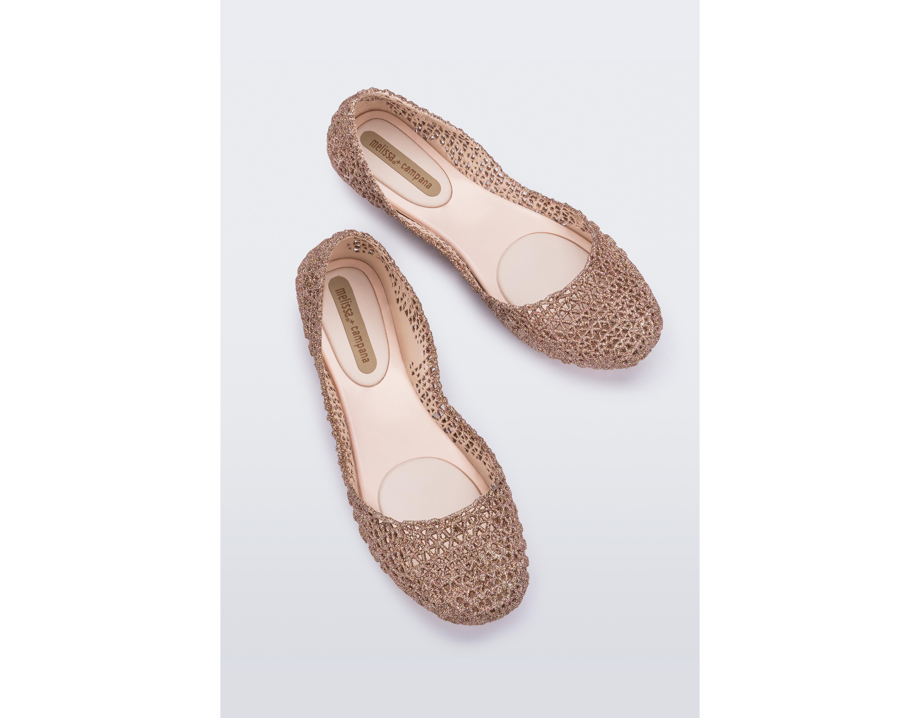 Melissa Campana Papel Jelly Ballerina Flat