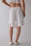 Out From Under Jolie Ruffle Eyelet Lace Long Bloomer