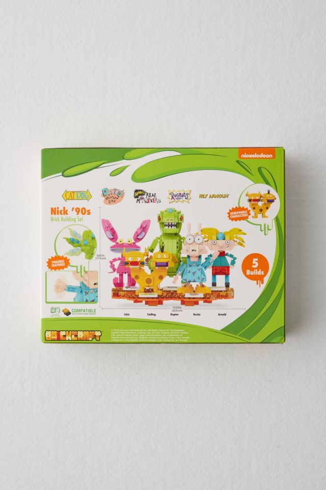 Brickcraft '90s Nickelodeon Character Building Brick Set #4