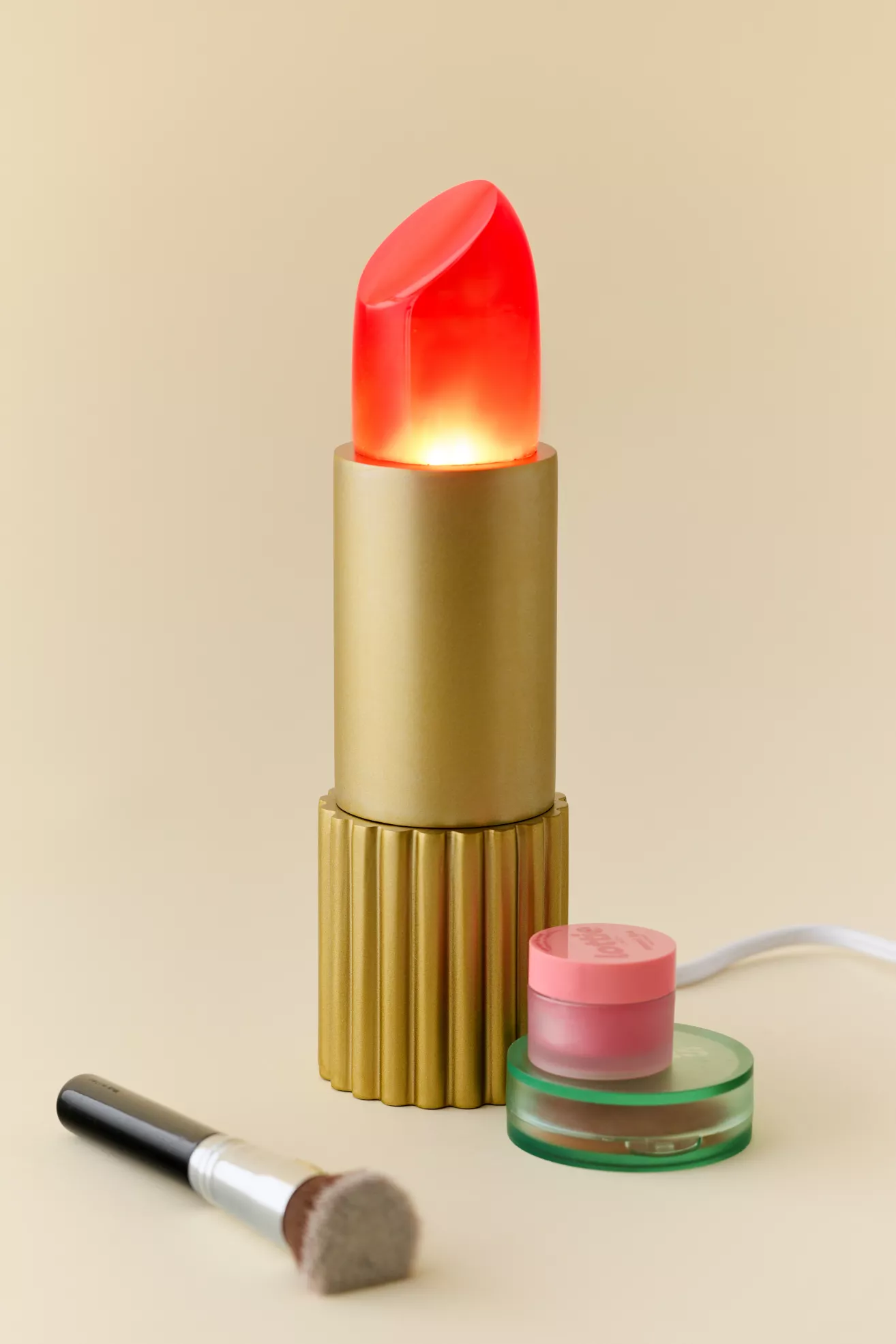 Pucker Up Lipstick Table Lamp