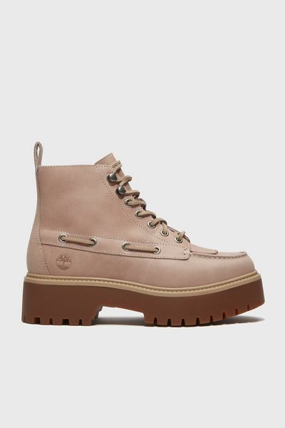 Timberland Women's Stone Street Mid Lace-Up Waterproof Boots