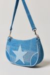 Silence + Noise Daphne Denim Shoulder Bag