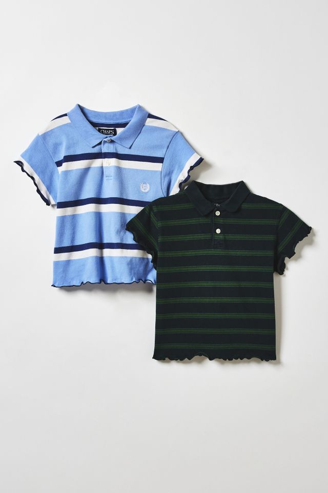 ReMADE By UO Lettuce Edge Polo Tee #1