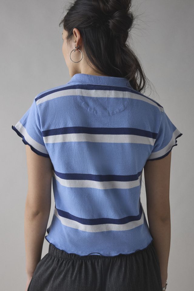ReMADE By UO Lettuce Edge Polo Tee #4