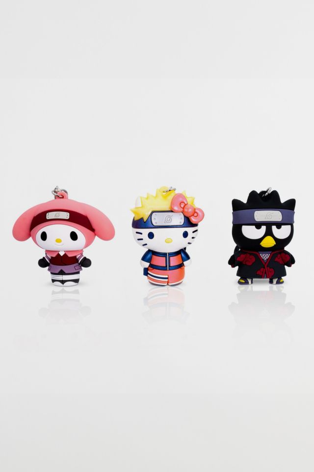 Hello Kitty x Naruto Keychain Set #1